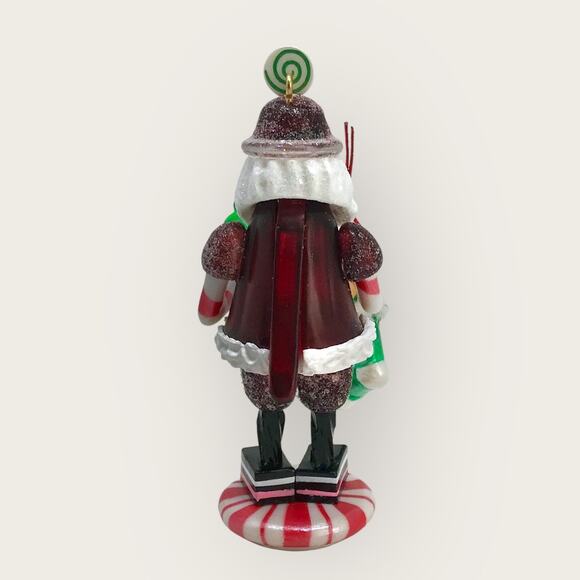 Hallmark Candy Claus Christmas Ornament Santa Noel Nutcracker 2008 - Picture 5 of 9